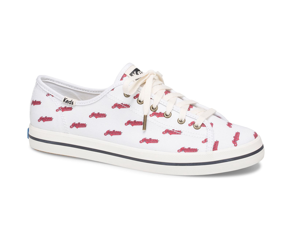 Keds Sneakers White/Red - Kickstart MLB® - Womens DSMVPB-549